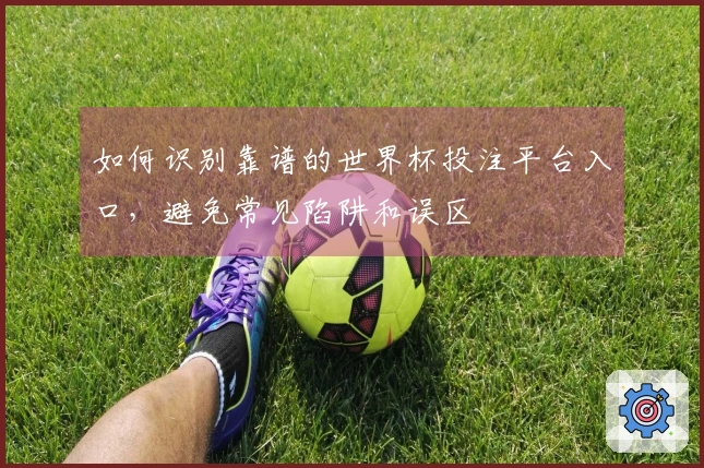 如何识别靠谱的世界杯投注平台入口,避免常见陷阱和误区