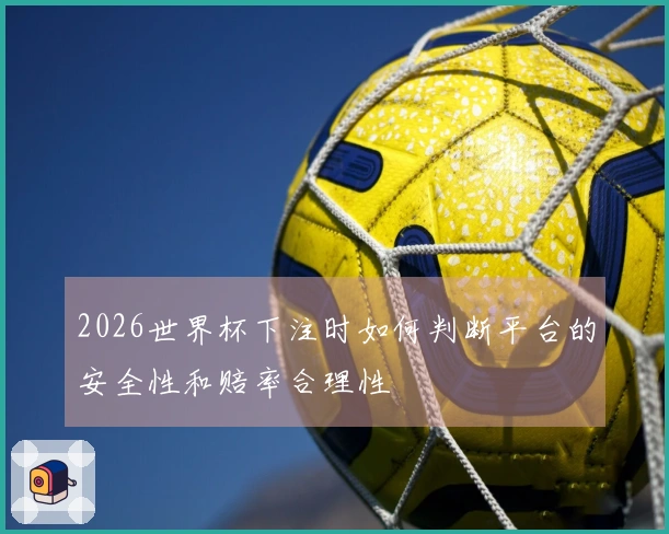 2026世界杯下注时如何判断平台的安全性和赔率合理性